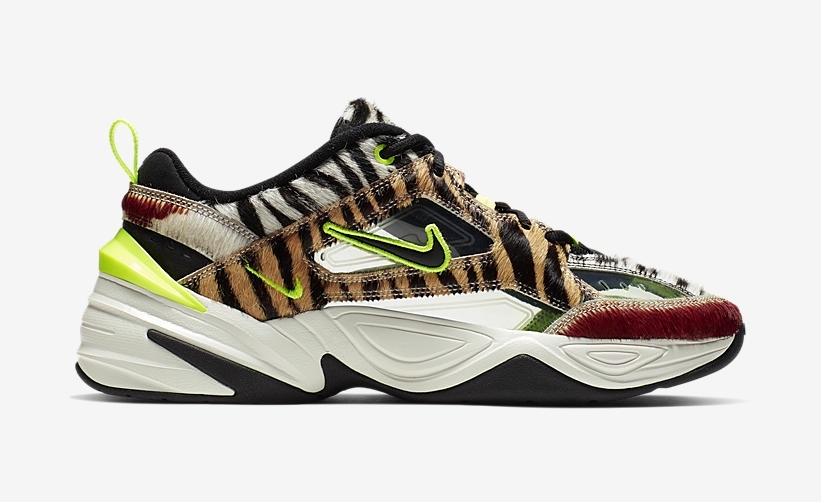 nike m2k tekno dames groen