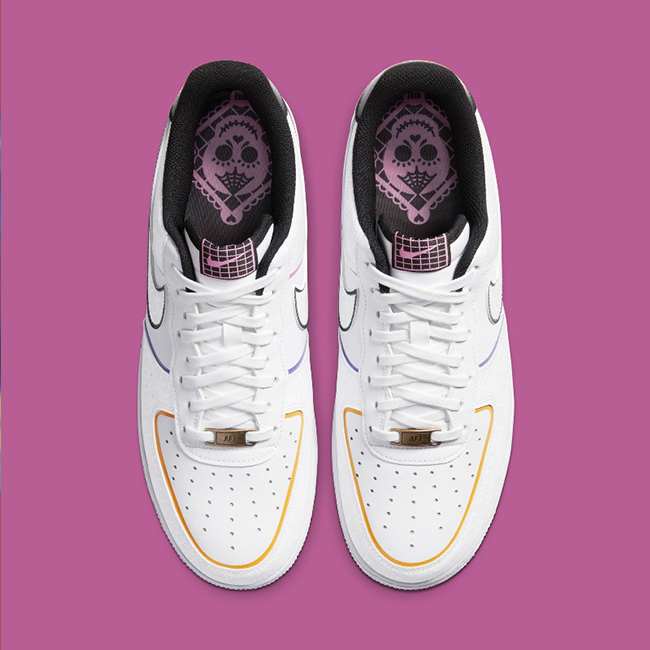 nike dia de los muertos af1