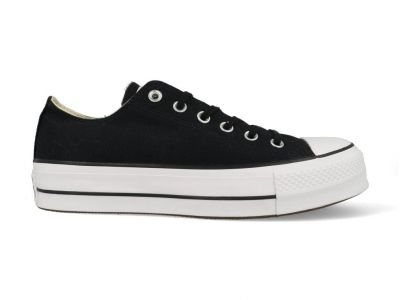 Converse All Star Lift Platform kindersneaker zwart