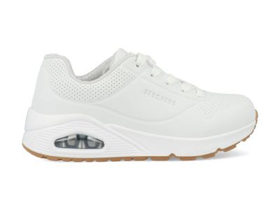 Skechers Uno kindersneaker wit