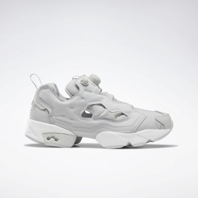 Reebok Instapump Fury herensneaker grijs en wit