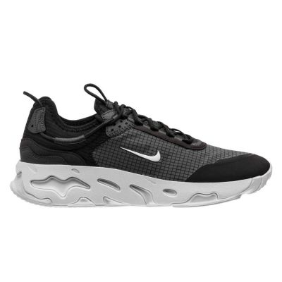 Nike React Live herensneaker zwart, grijs en wit