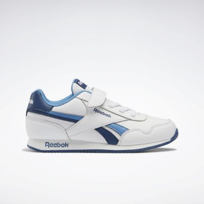 Reebok Royal Classic Jogger 3 kindersneaker blauw en wit