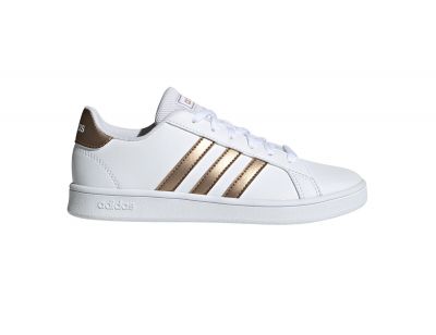 Adidas Grand Court kindersneaker wit