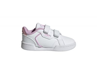 Adidas Roguera kindersneaker wit en roze