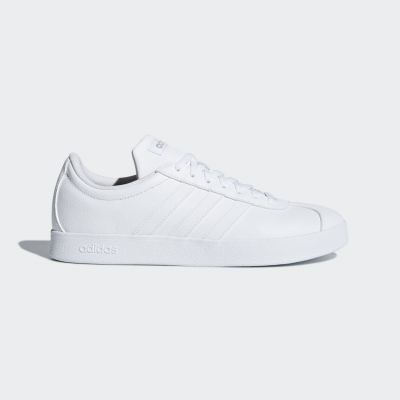 Adidas VL Court 2.0 herensneaker wit, zwart en blauw