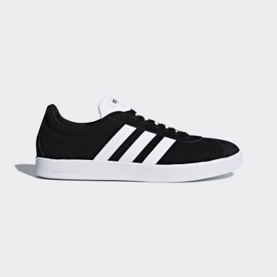 Adidas VL Court 2.0 herensneaker zwart en wit