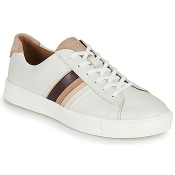 Clarks damessneaker wit