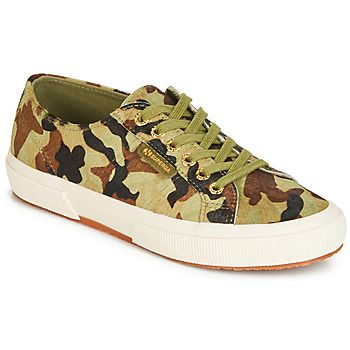 Superga 2750 damessneaker groen