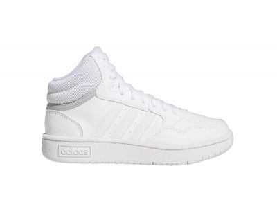 Adidas Hoops kindersneaker wit en zwart