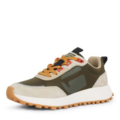 G-Star damessneaker groen en beige