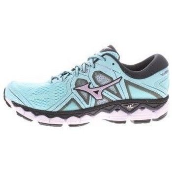Mizuno Wave Sky damessneaker blauw