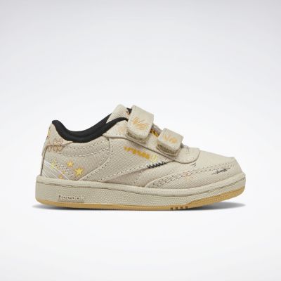 Reebok Club C 85 kindersneaker zwart